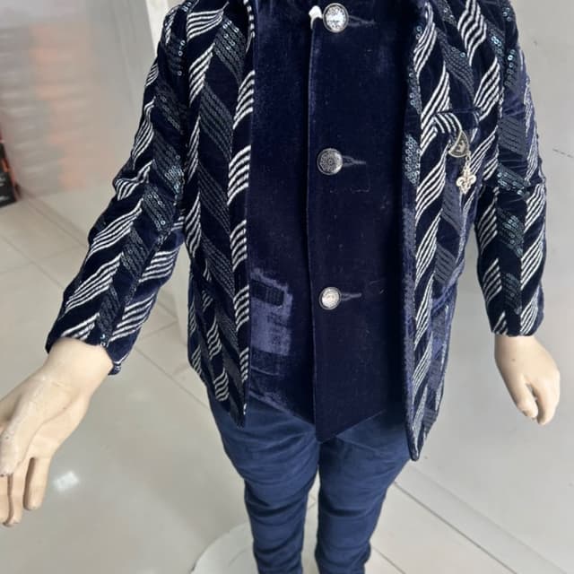 Navy Blue blazer suit 