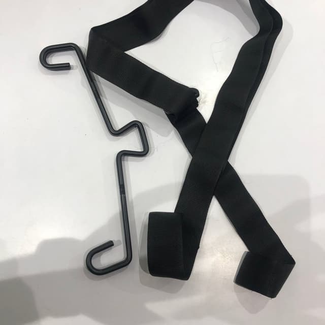 Black Strap and Hook Set