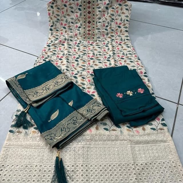 Navy Blue Salwar Suite