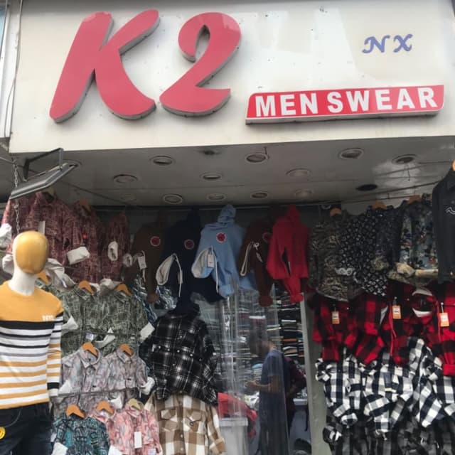 K .2 men;s wear 