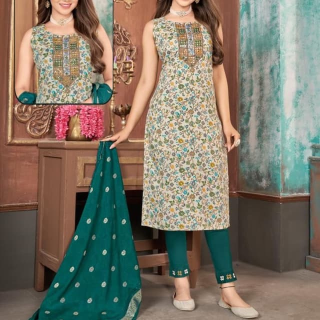 Light Green Salwar Suite
