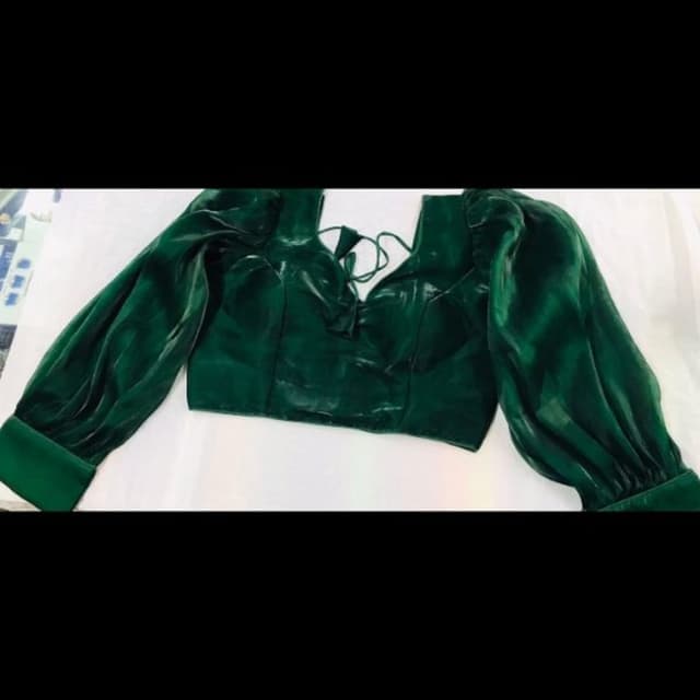 Emerald Green Blouse