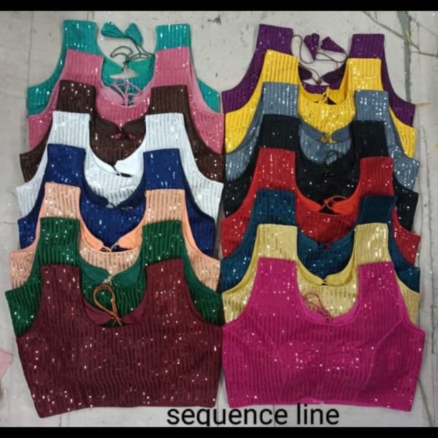 Various - teal, pink, brown, white, blue, gold, green, red, black, purple, yellow, and shades of these Blouse