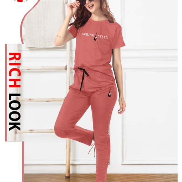Coral Red Tracksuit