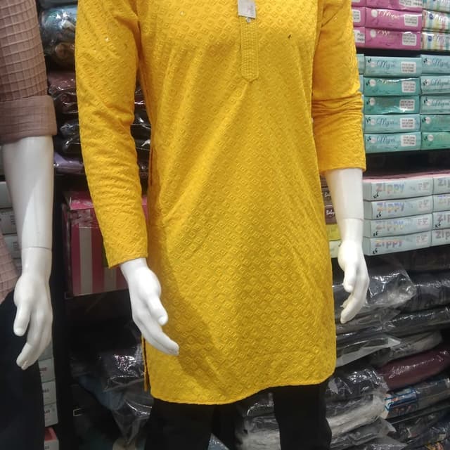 Yellow Kurta