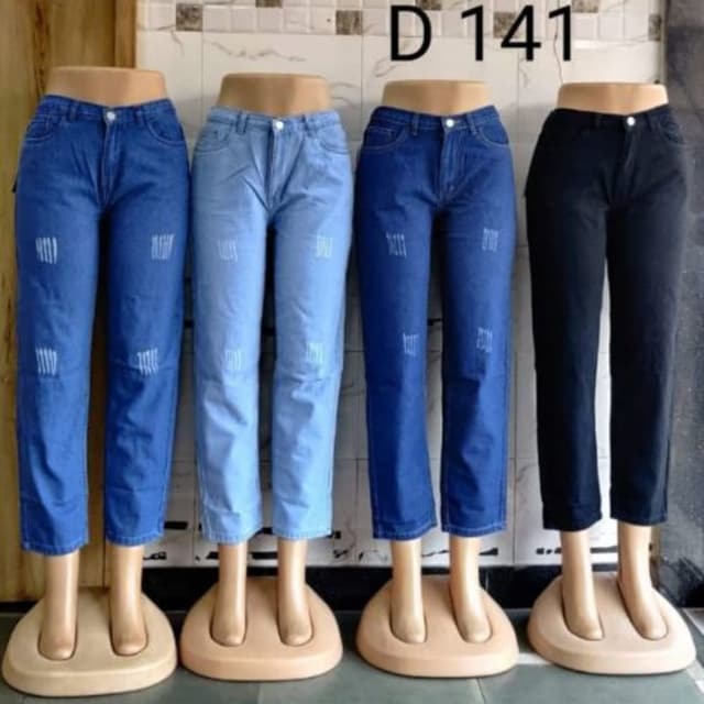 Various shades of Blue and Black Jeans