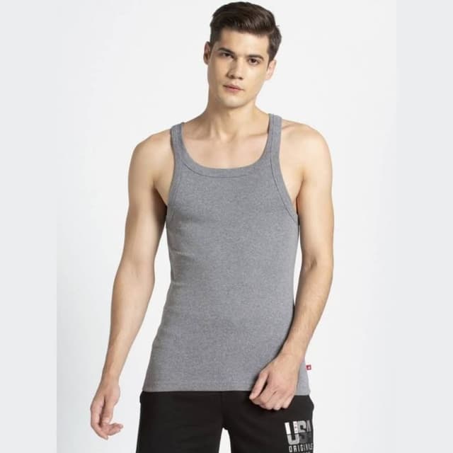 Light Grey colour Sando stretchable fabric