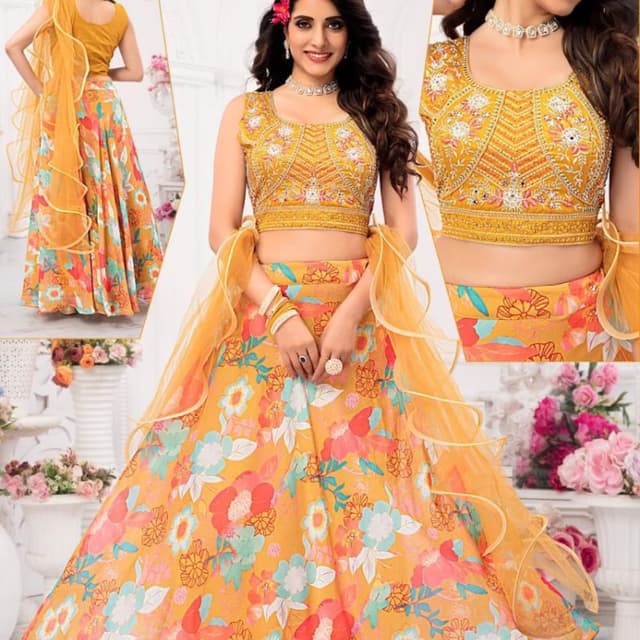 Yellow Lehenga