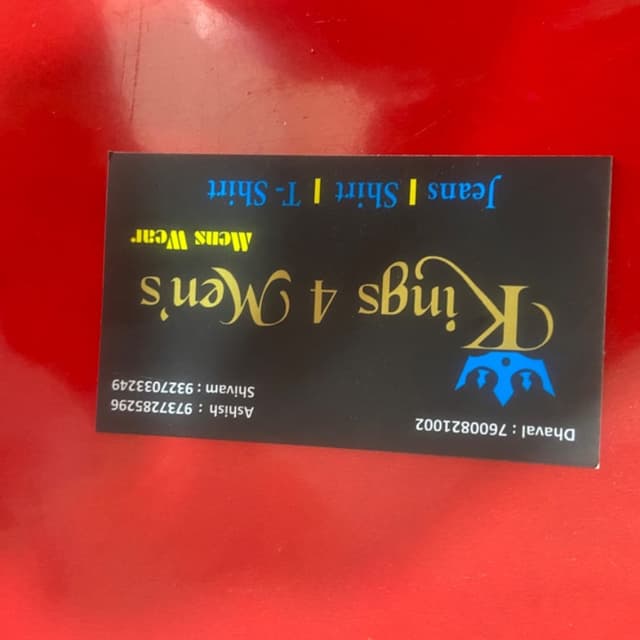 King 4 mens
