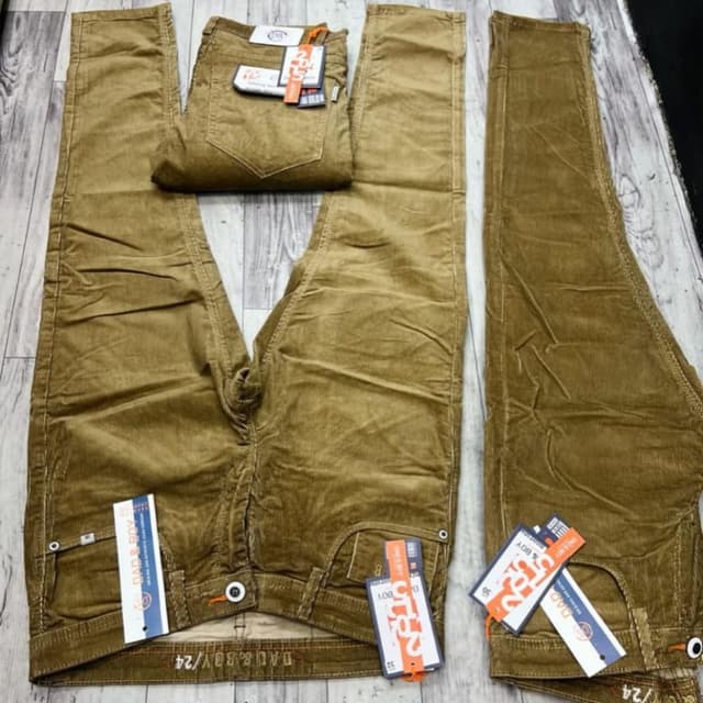 Brown, Gold Pants