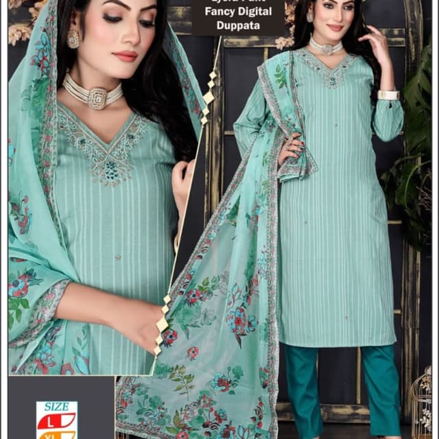 Light Green Salwar Suite