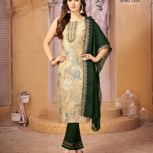 Light Green Salwar Suite