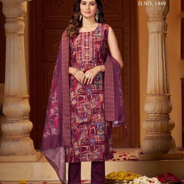 Kurti Pent with Dupatta