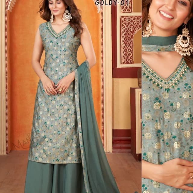 Light Green Salwar Suite