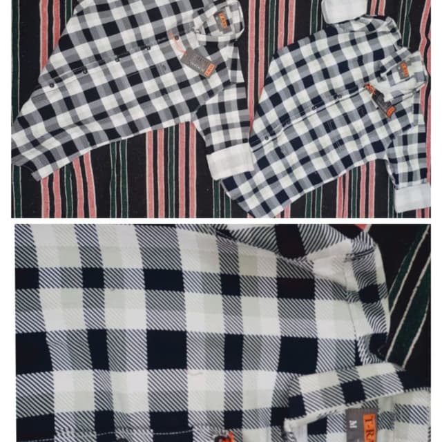 Black and White Shirt