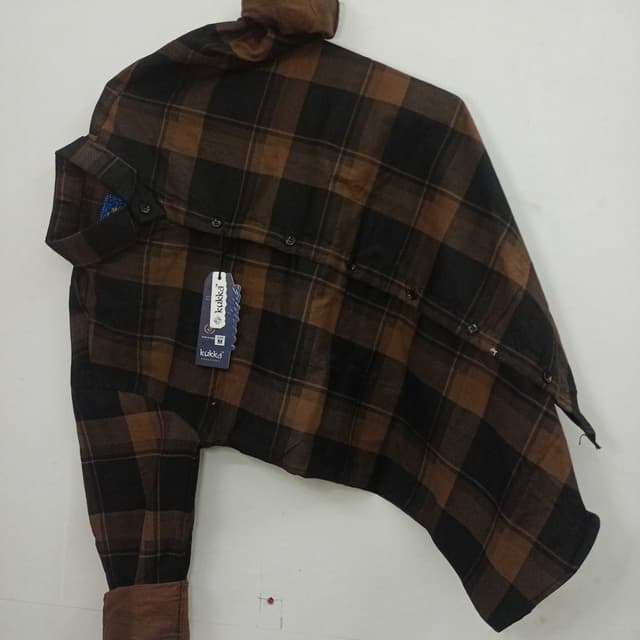 Brown and Black Shirt
