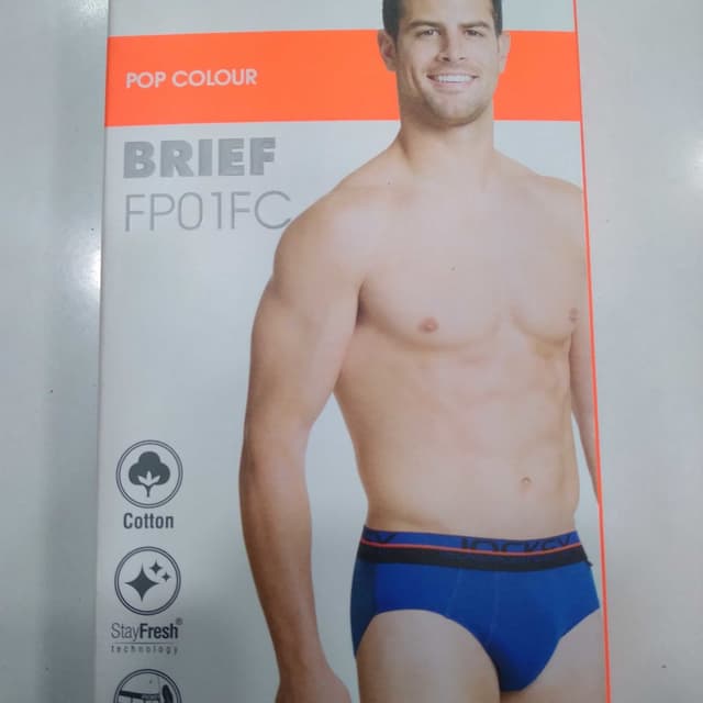 Blue, Black, Red Brief