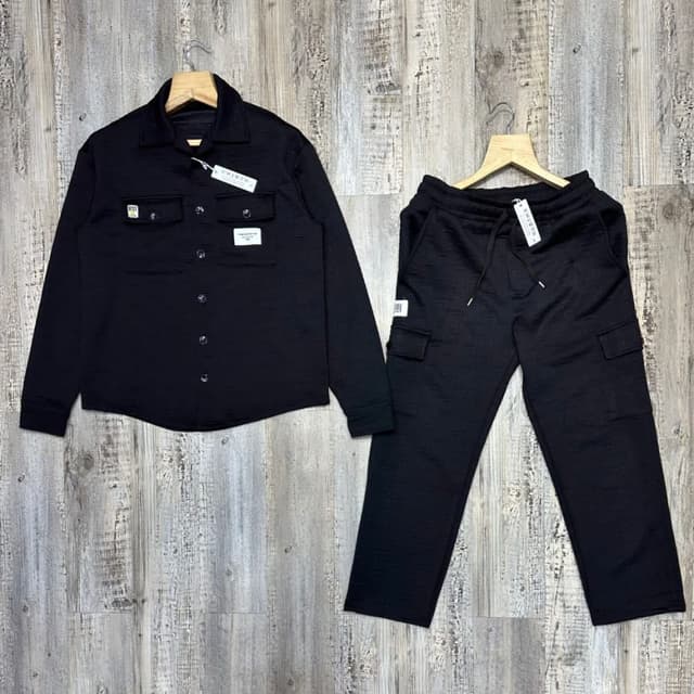 Black Shirt and Pants Set
