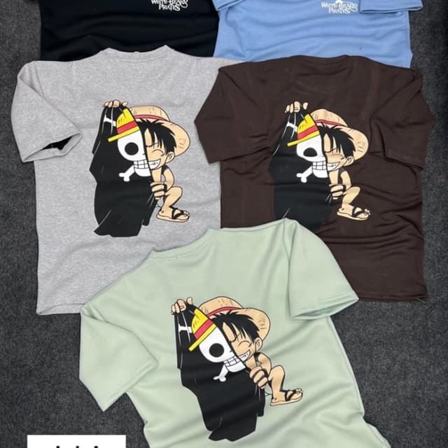 Various - Gray, Brown, Green, Blue, Black T-shirt