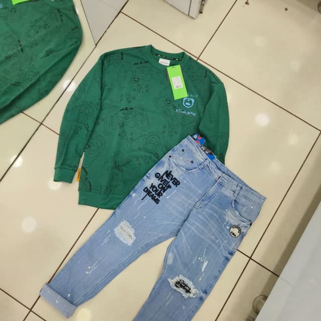 Imp tshirt and funky jeans