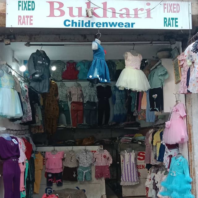 Bukhari children wear 