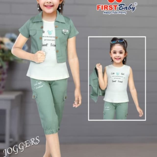 Sage Green and White Outfit