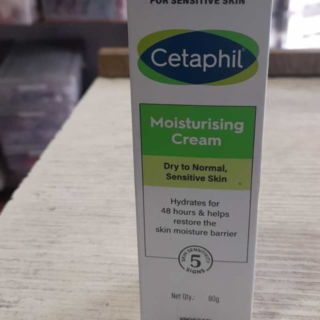 White, Green, Blue Moisturising Cream