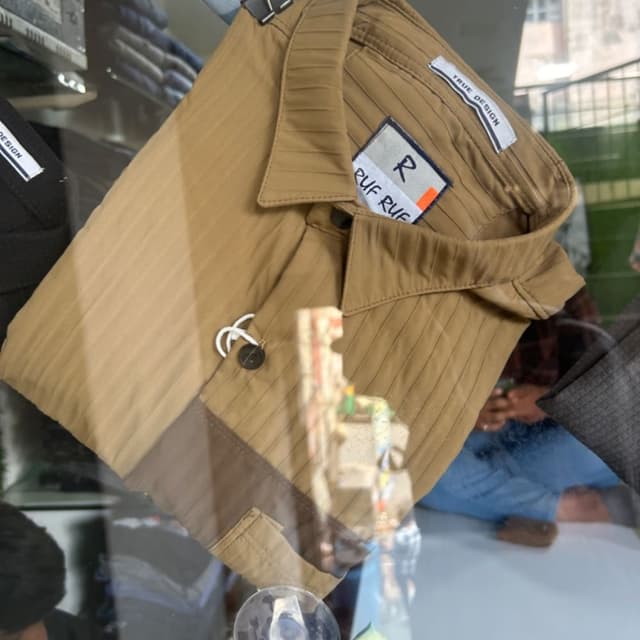 Tan Shirt