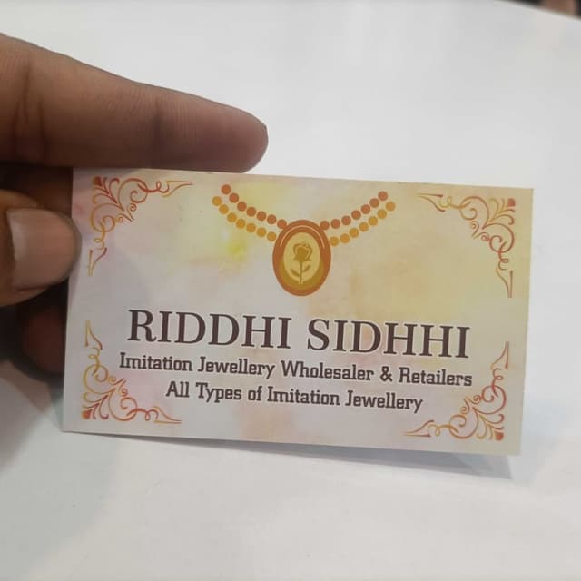 Riddhi Siddhi imitation jewellery 