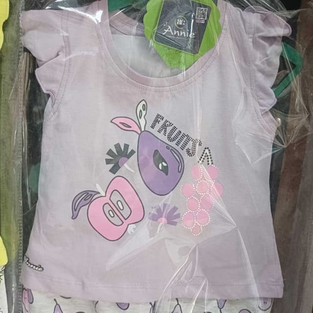 Lavender, Pink, White T-shirt