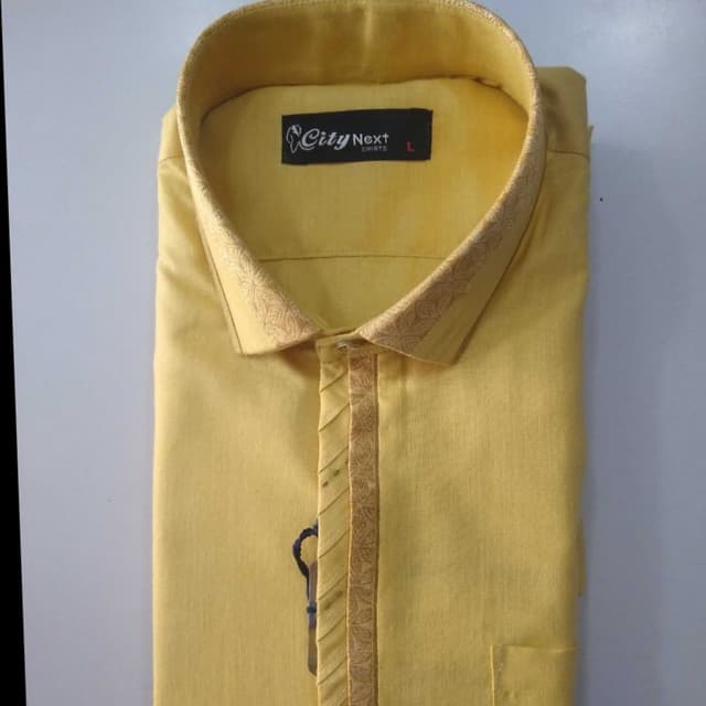 Yellow and Gold Shirt