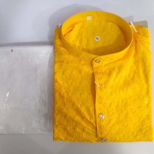 Yellow Kurta