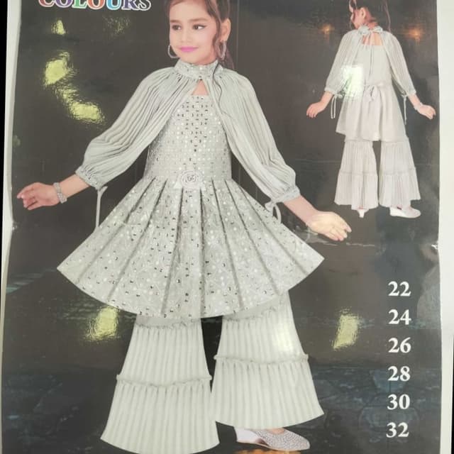 Light Green Girls Sets