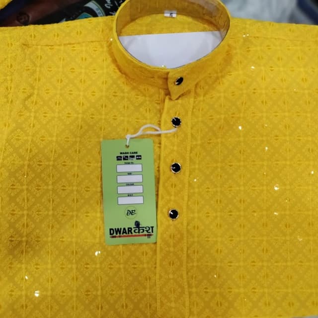 Yellow Kurta