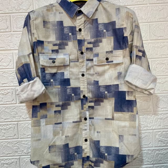 Printed cordroad shirt