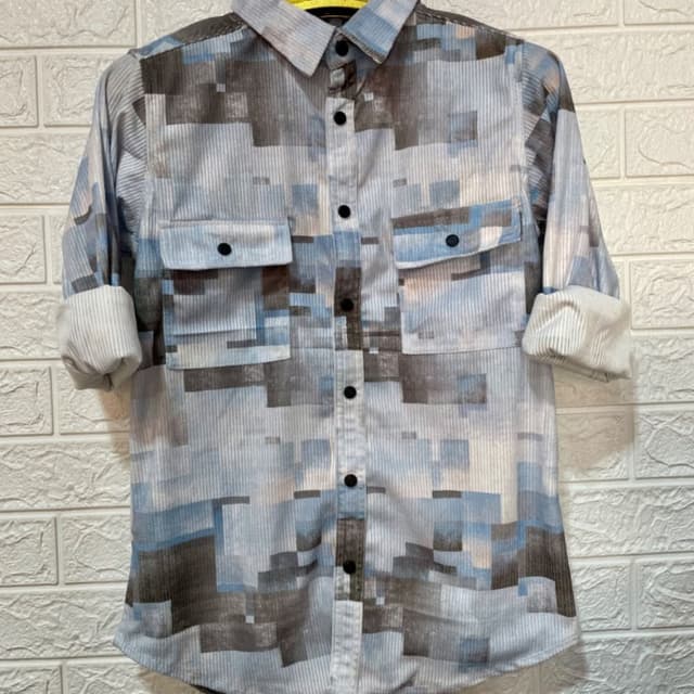 Printed cordroad shirt