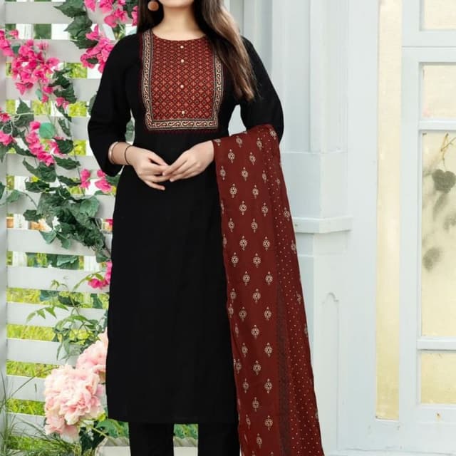 Black Salwar Suite