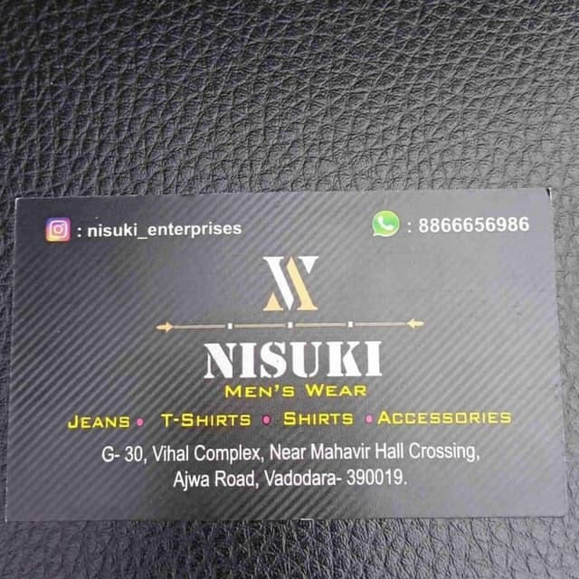 Nisuki menswear