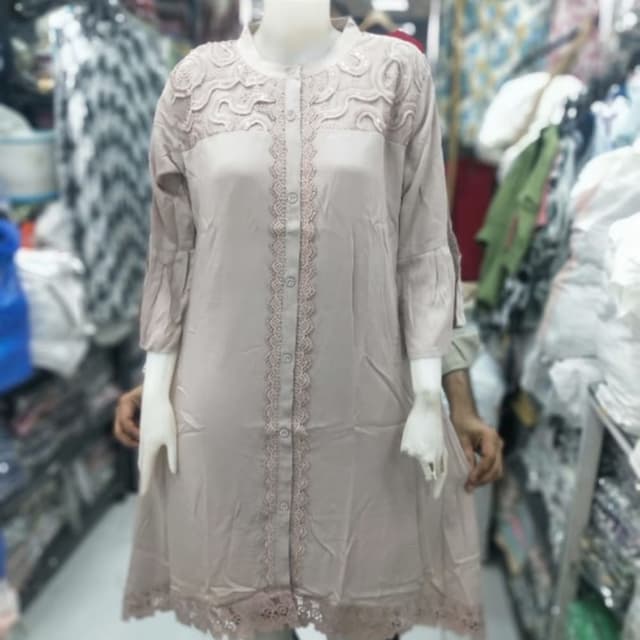 Mauve and pale pink Tunic/Kurti