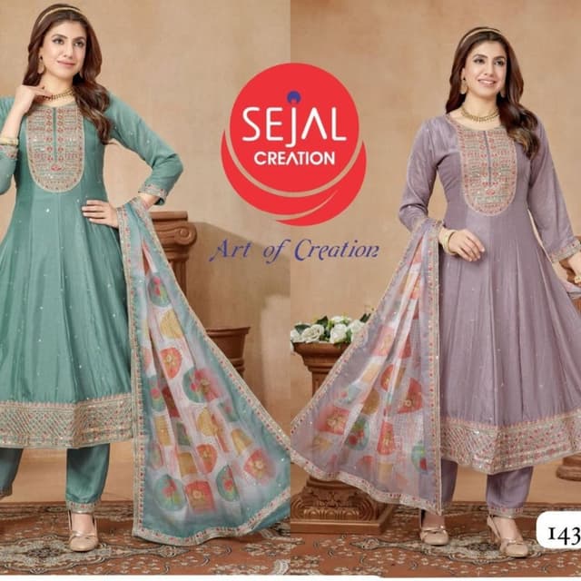 Magenta Salwar Suite