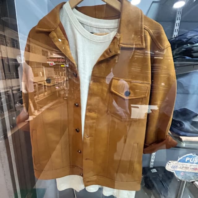 Brown and White Jacket