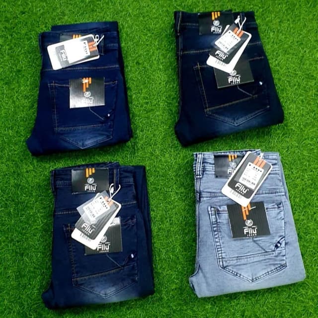 Blue, light blue Jeans