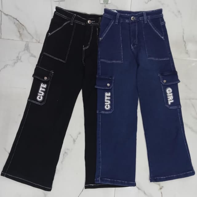 Girls jeans bel botom 