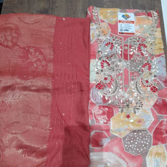 Maroon Salwar Suite