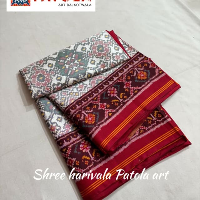 Pure silk patola sares