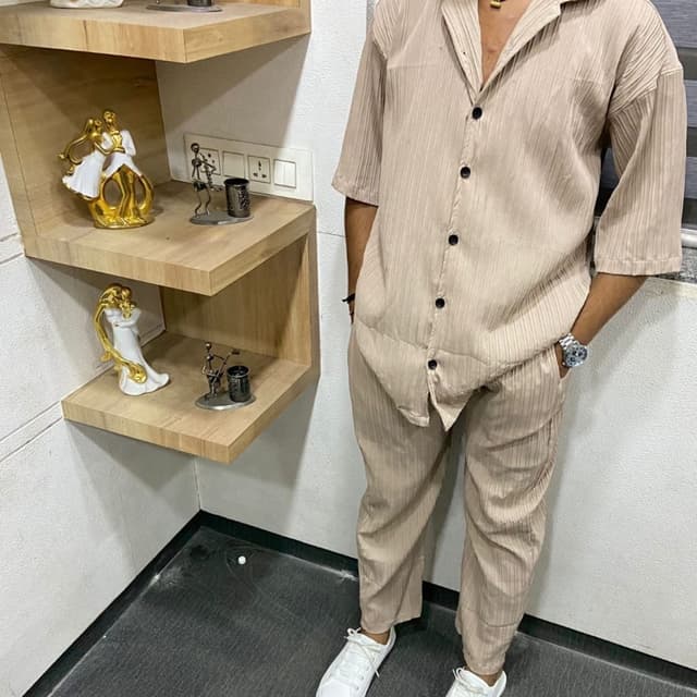 Beige Co-ord Set