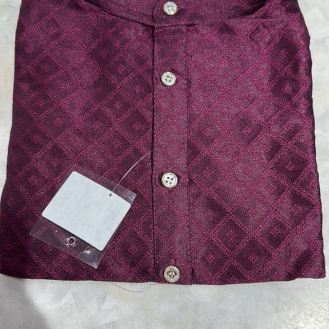 Burgundy Kurta