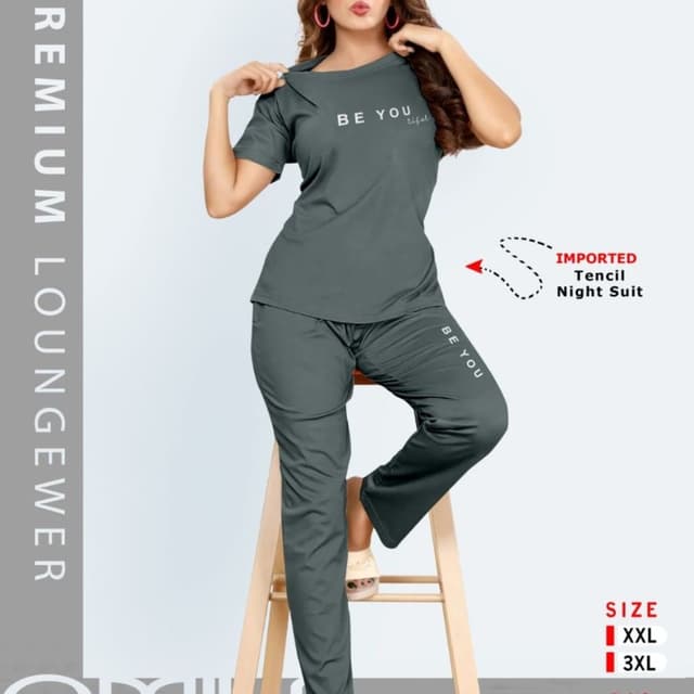 Gray Night Suit