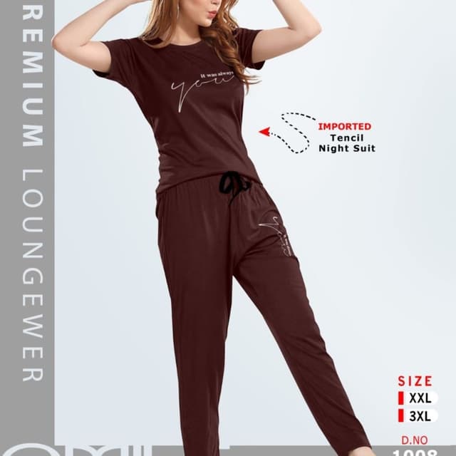 Brown Night Suit