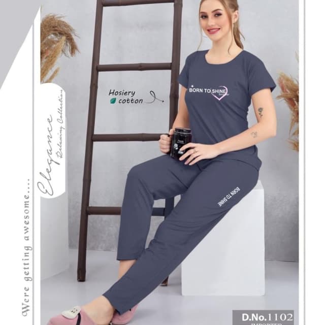 Charcoal Grey Pajama Set